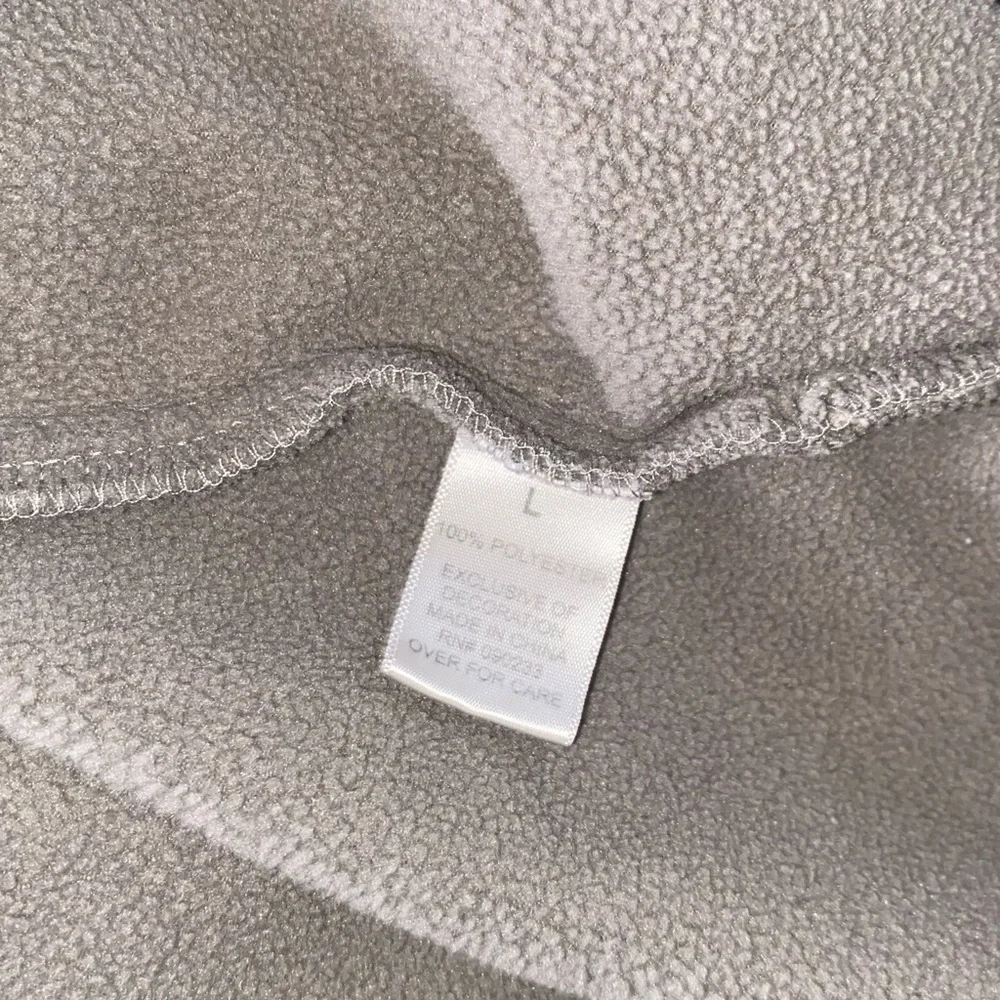 Essentials Gray Half-Zip Sweater - Picture 6 of 7